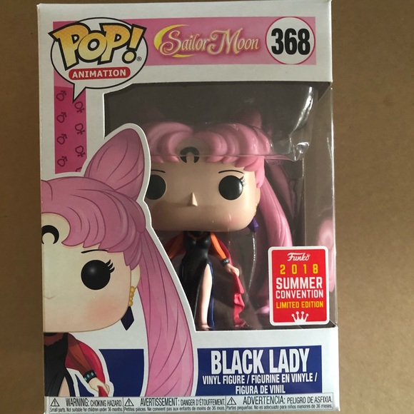 Animation #368 Sailor Moon Black Lady 2018 Summer Convention Exclusive Funko Pop